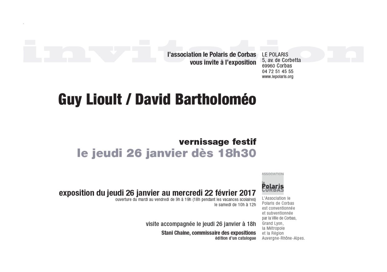 Guy LIOULT et David BARTHOLOMEO