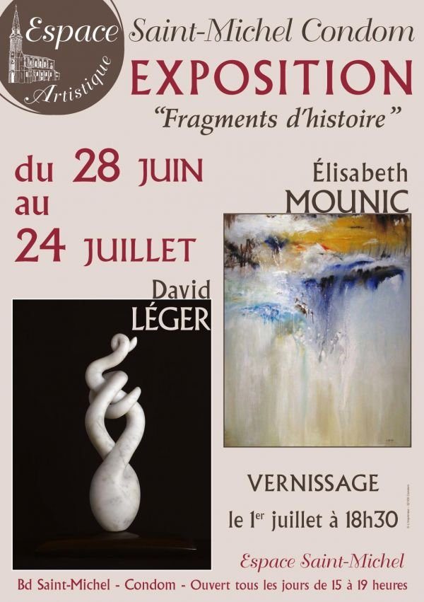 "FRAGMENTS d'HISTOIRE"   Elisabeth MOUNIC et David LEGER