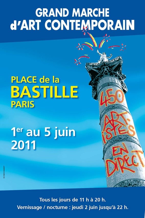 Grand Marché d'Art Contemporain - Bastille - printemps  2011