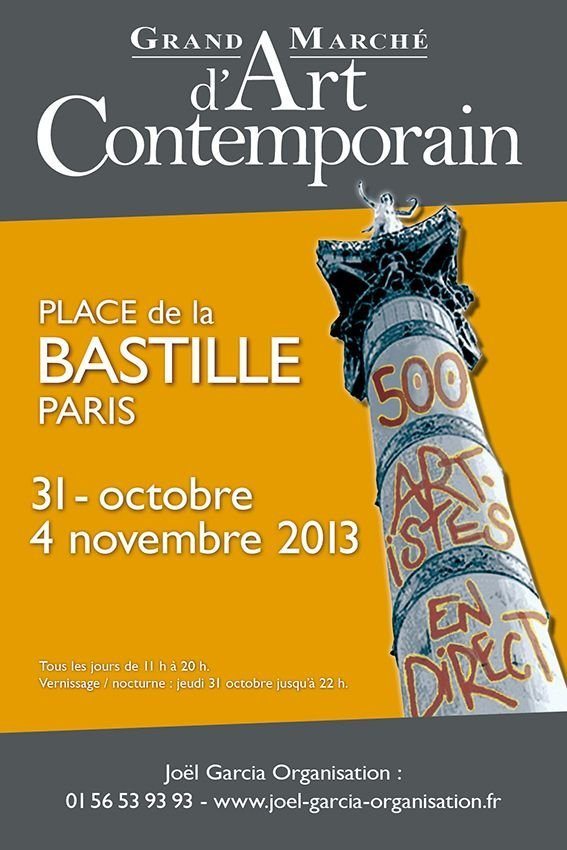 Grand Marché d'Art Contemporain - Bastille automne 2013