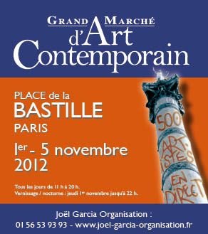 Grand Marché d'Art Contemporain à Bastille hivers 2012