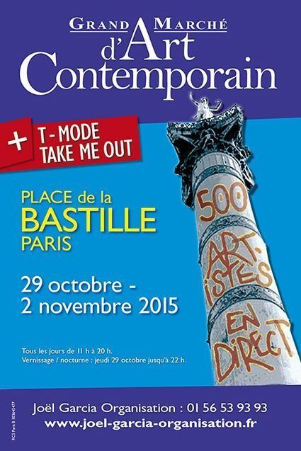 Grand Marché d'Art Contemporain Bastille automne 2015