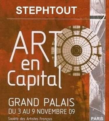 STEPHTOUT  à  ART EN CAPITAL - PARIS