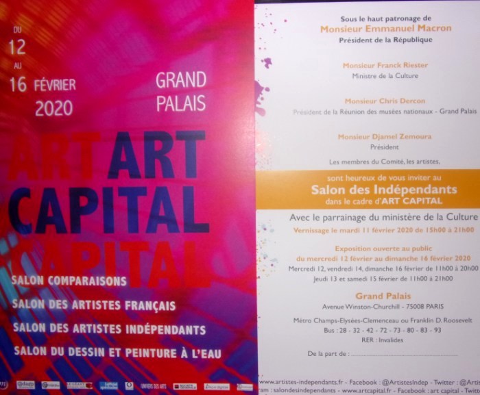 Art en Capital  Grand Palais avec les Salon des Indépendants
