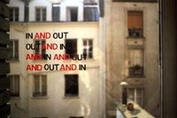 Lawrence Weiner, IN AND OUT... (version 2010)
