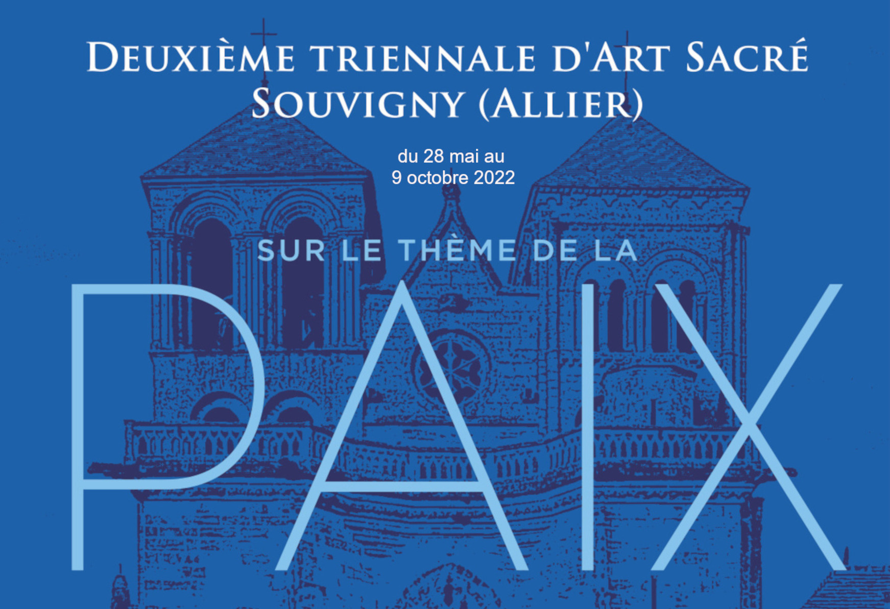 Triennale d'art sacré ,organisée par Patrice Michel, president de l'Association 2A2B