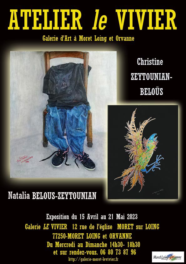 exposition de Christine Zeytounian-Belous et Natalia Belous-Zeytounian
