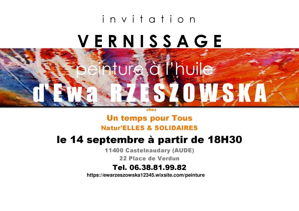 Exposition d'Ewa Rzeszowska