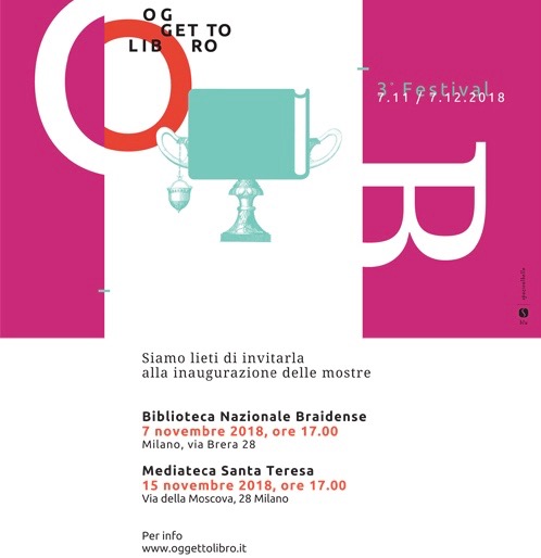 OGGETTO LIBRO / BOOK OBJECT Festival internazionale del libro d'Artista e di Design