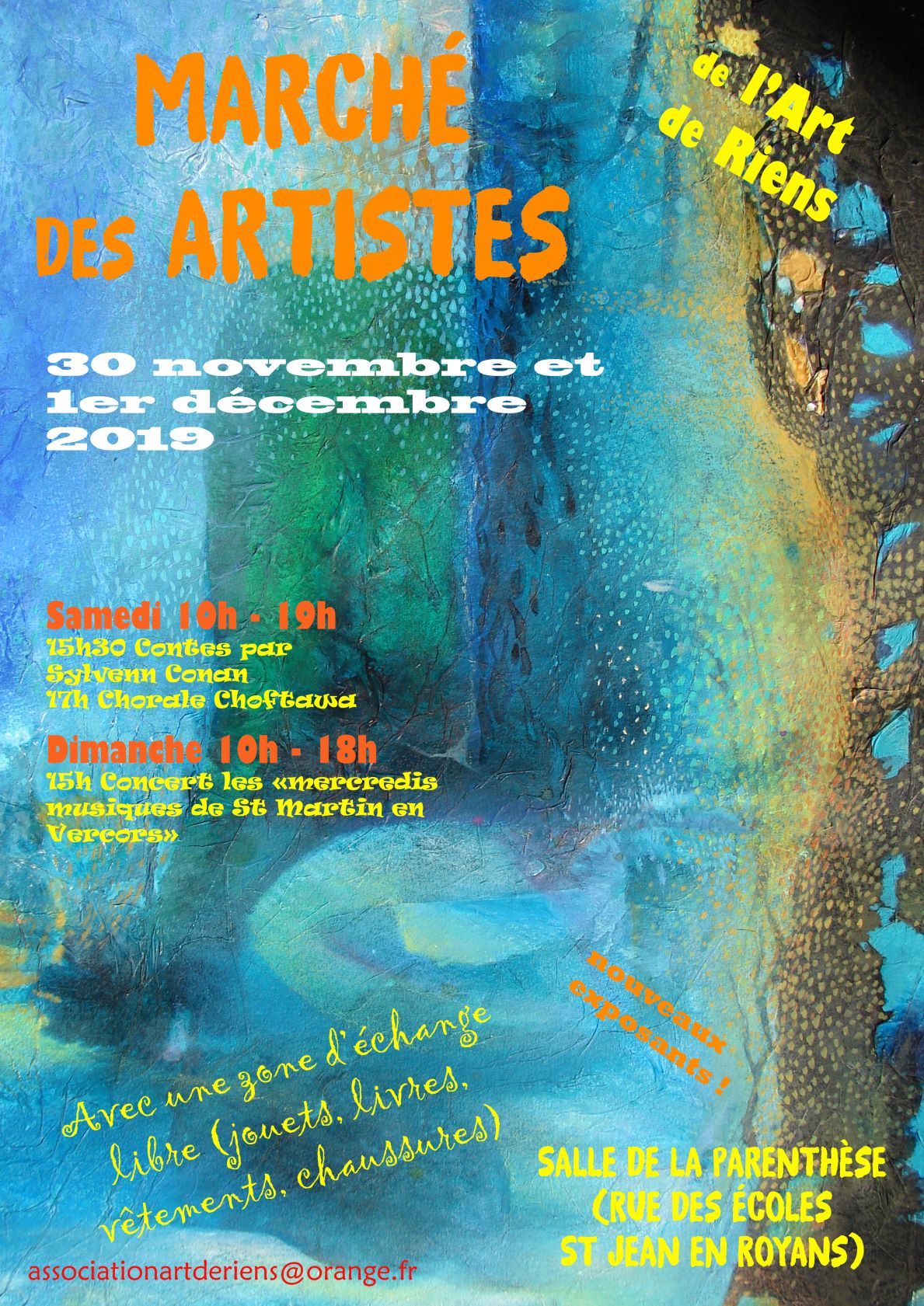 Marché des artistes de l'Art de Riens