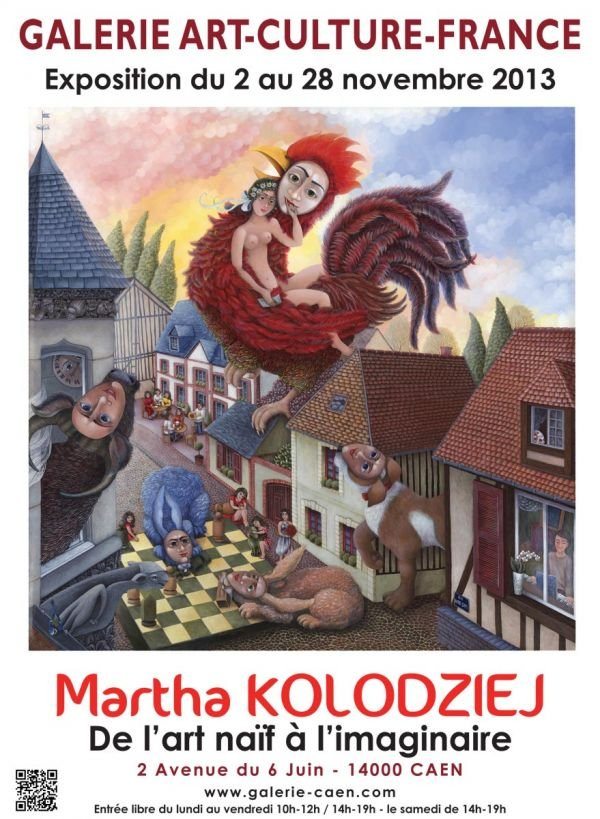Martha Kolodziej - De l'art naïf à l'imaginaire
