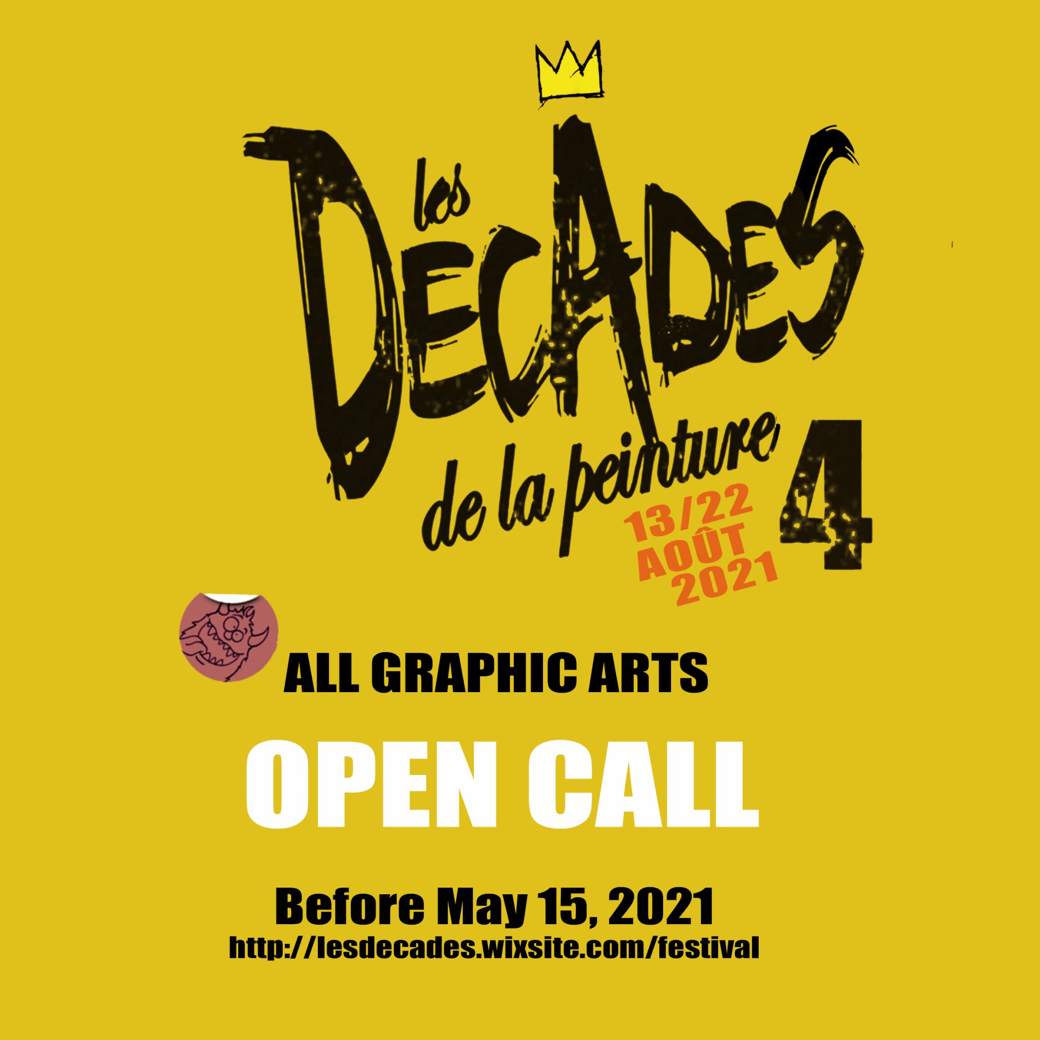 OPEN CALL/ All graphic arts - Les Décades de la peinture