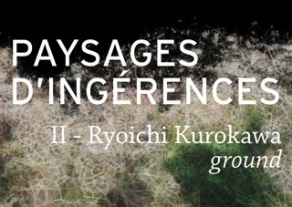 Paysages d'ingérences 2 - Ryoichi Kurokawa, ground
