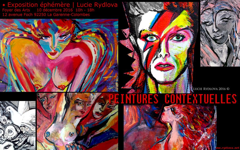 PEINTURES CONTEXTUELLES  Exposition éphémère | Lucie Rydlova