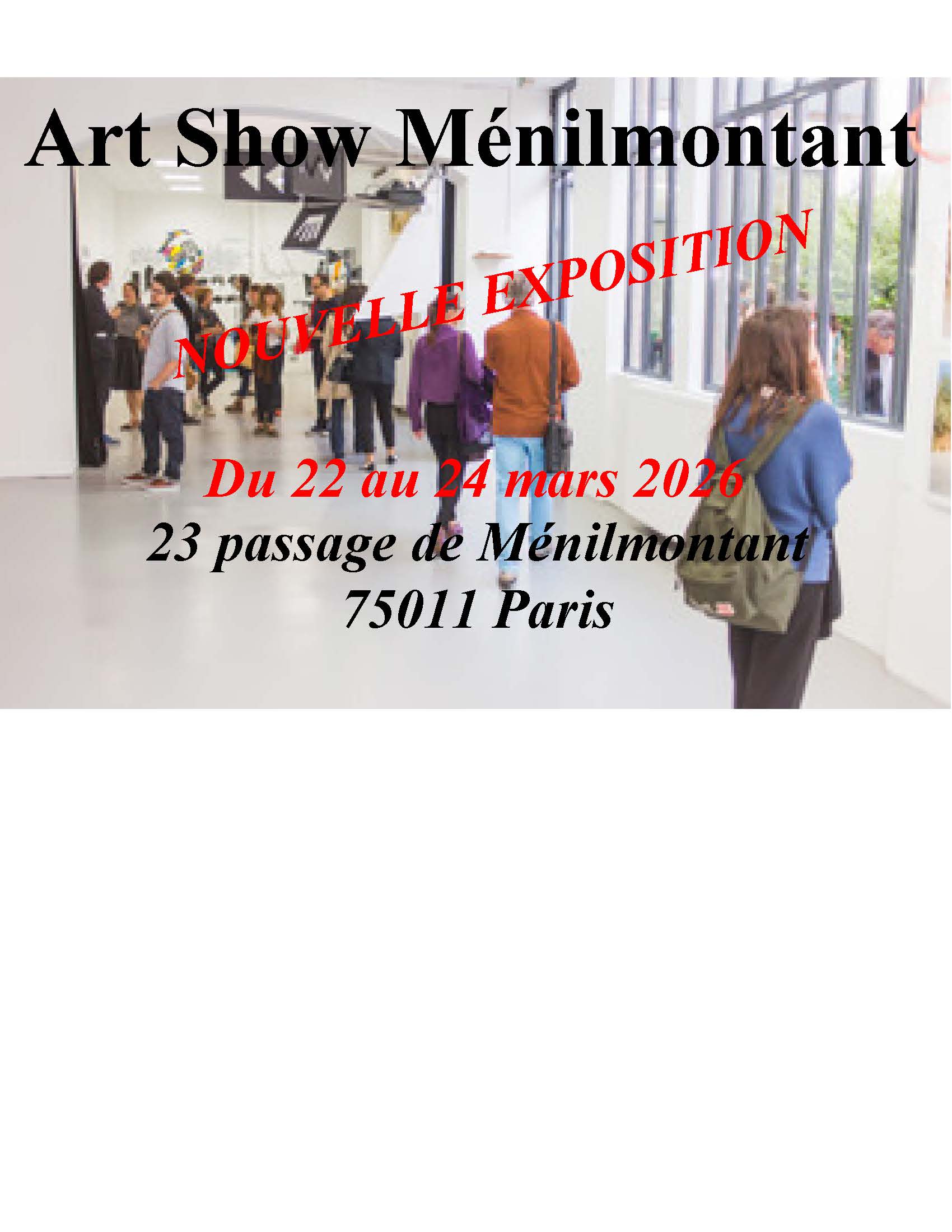 Art Show Ménilmontant