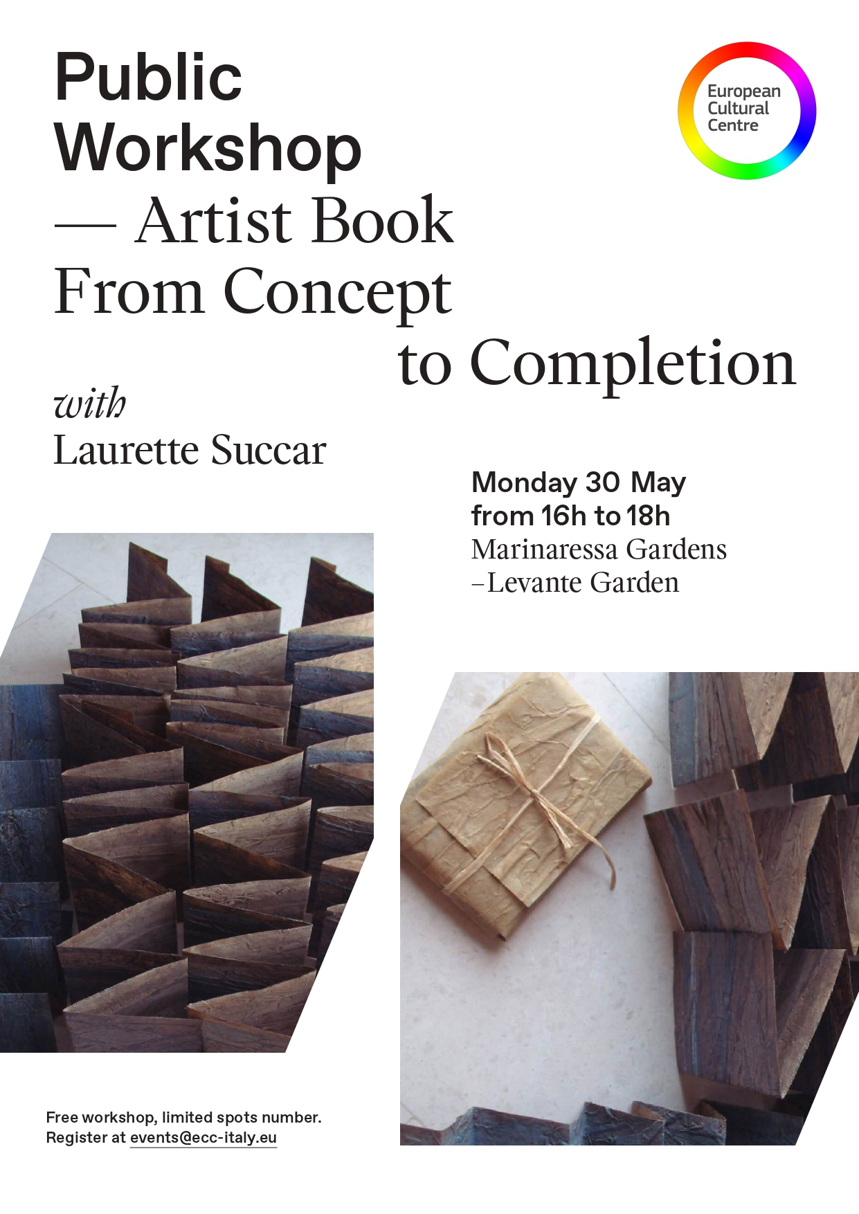 Laurette Succar - Artist Book Workshop 1/ Venice Art Biennial 2022 “Personal Structures”