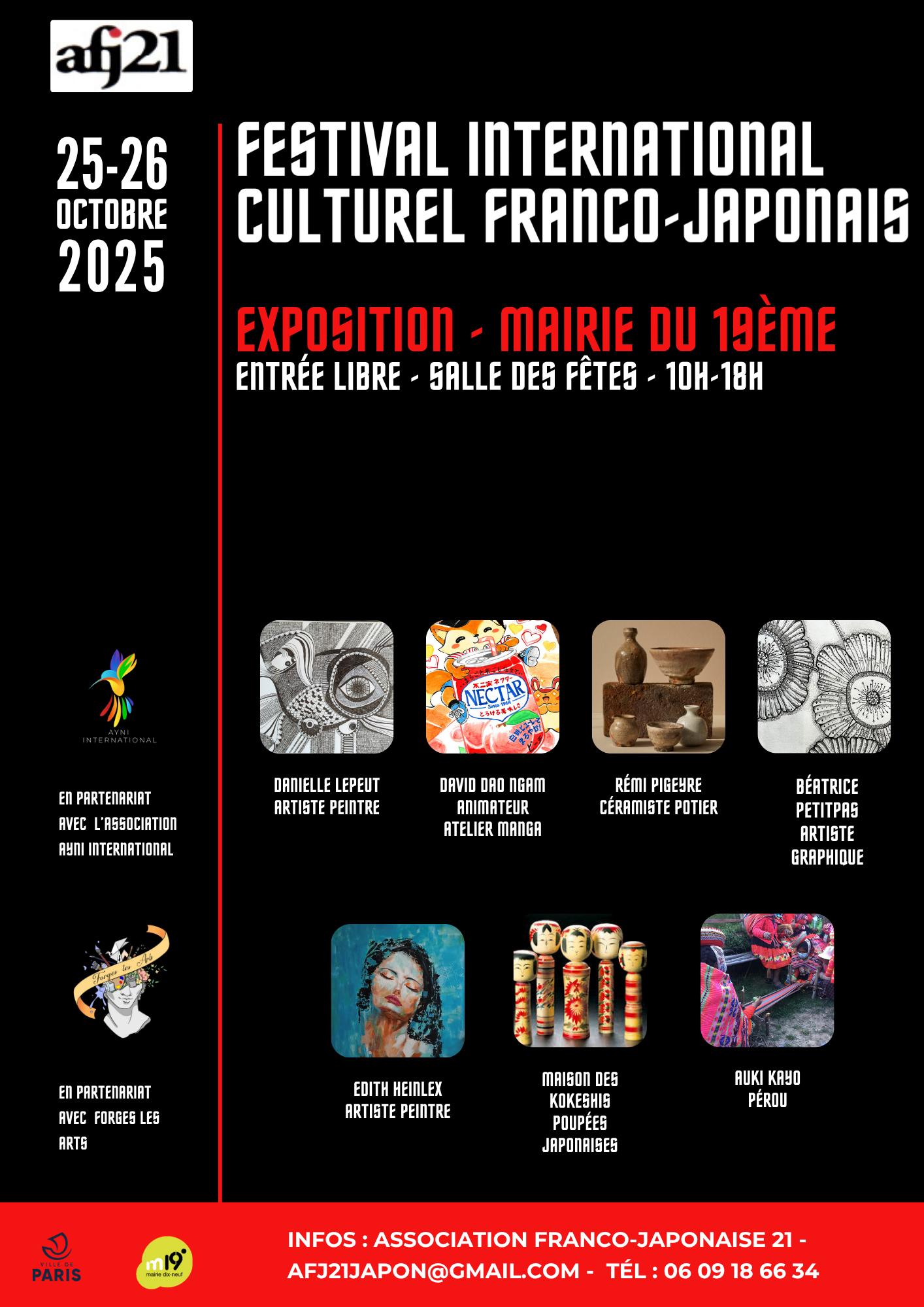 FESTIVAL INTERNATIONAL CULTUREL FRANCO- JAPONAIS