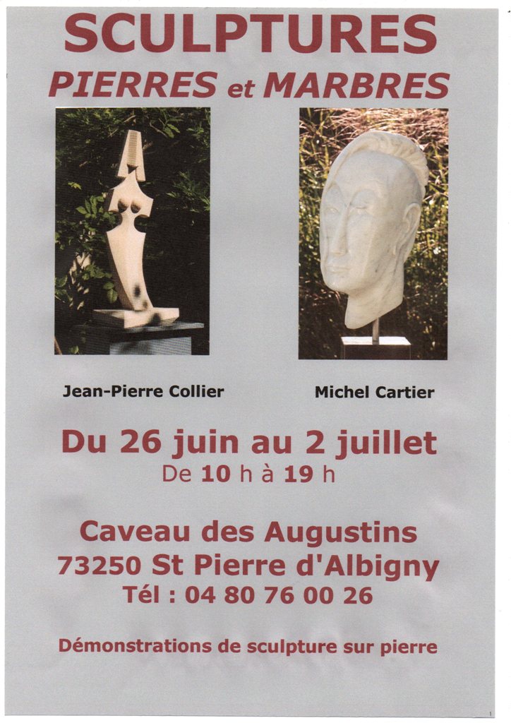 exposition de sculptures