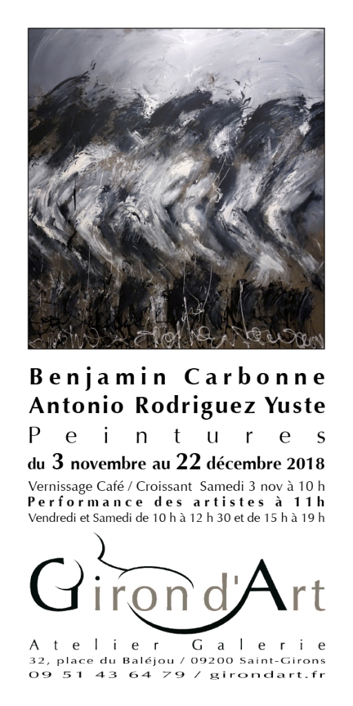 Exposition "Intérférences" de Benjamin Carbonne et Antonio Rodriguez Yuste