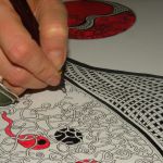 dessin sur toile