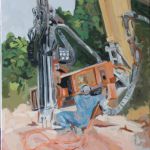 Conducteur et Foreuse de granit - Série 117-3 2019