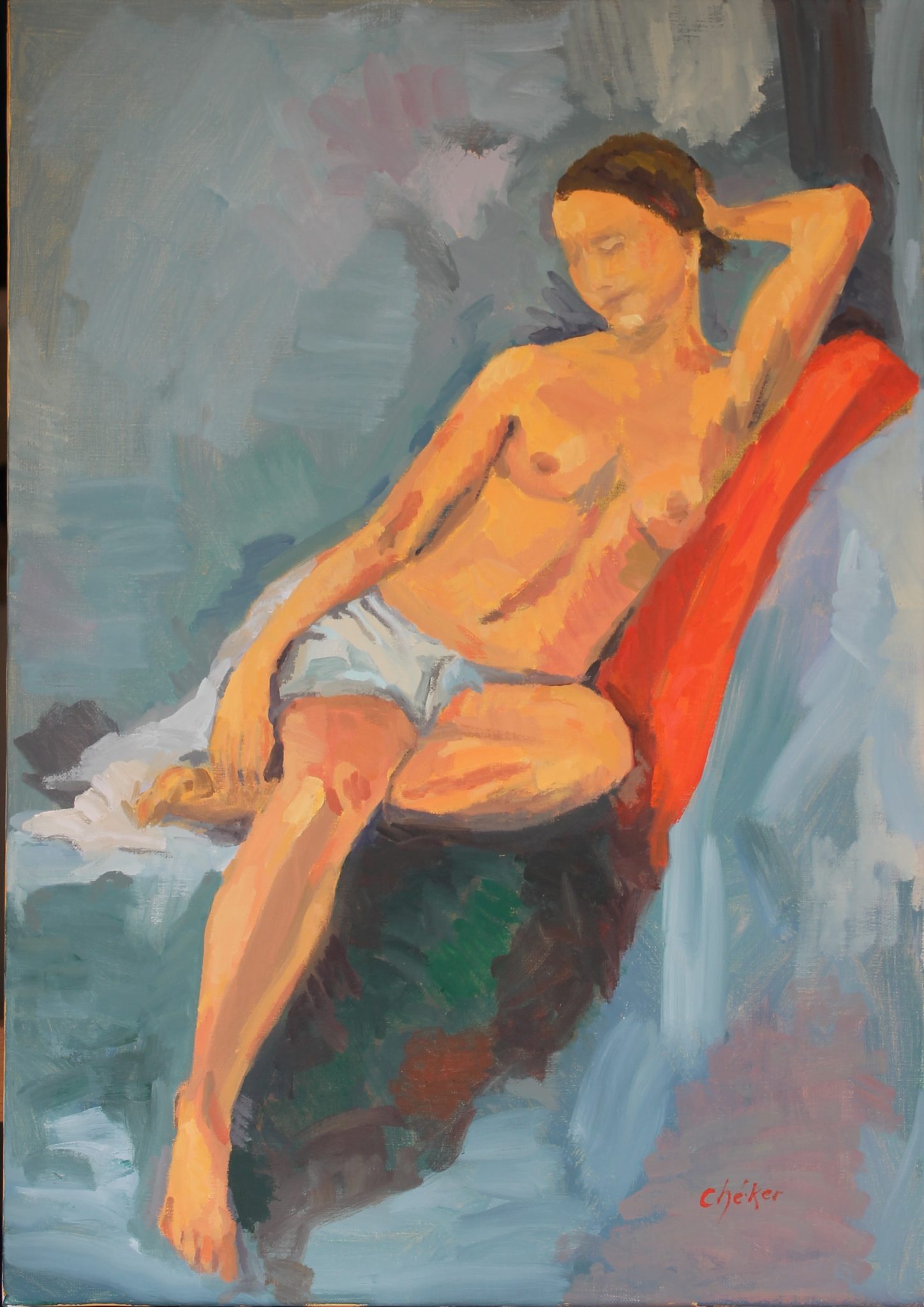 odalisque-huile-sur-toile-65x46