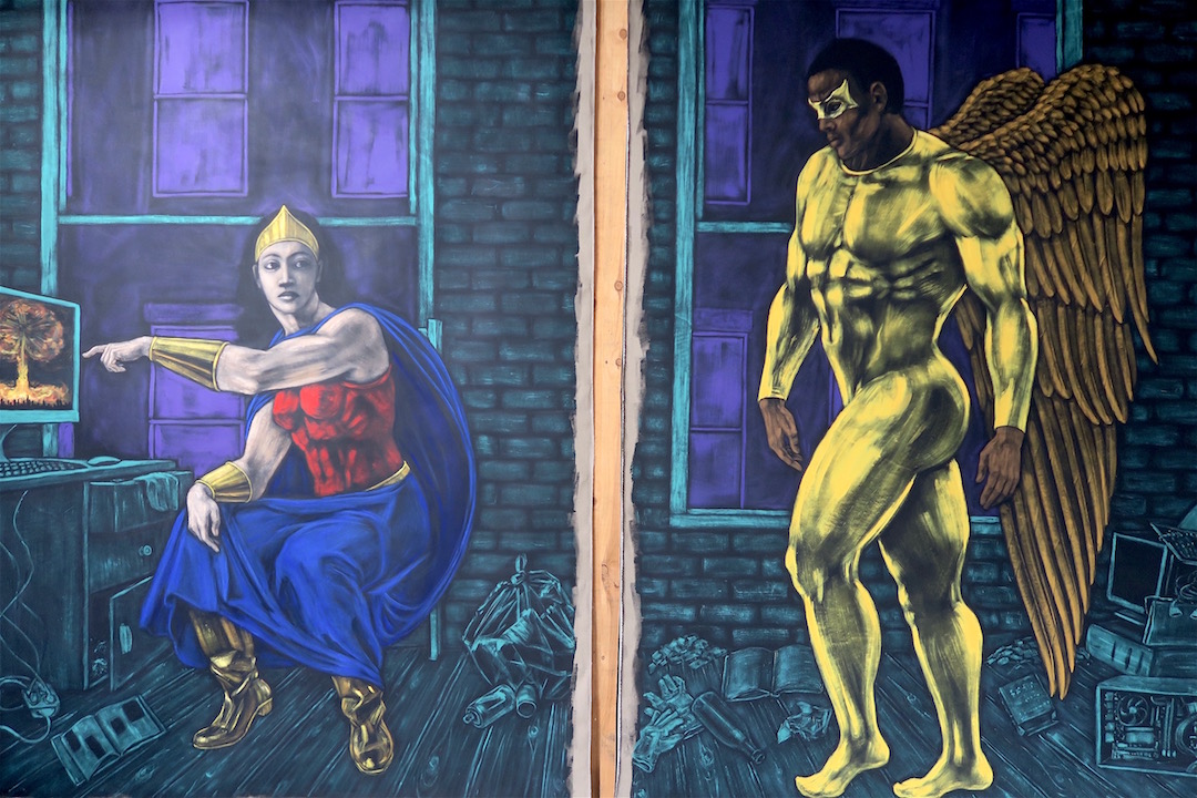 annonciation-soho-2018-diptyque-acrylique-sur-toile-2-toiles-de-3m-x-2-10m