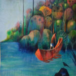 La barque rouge