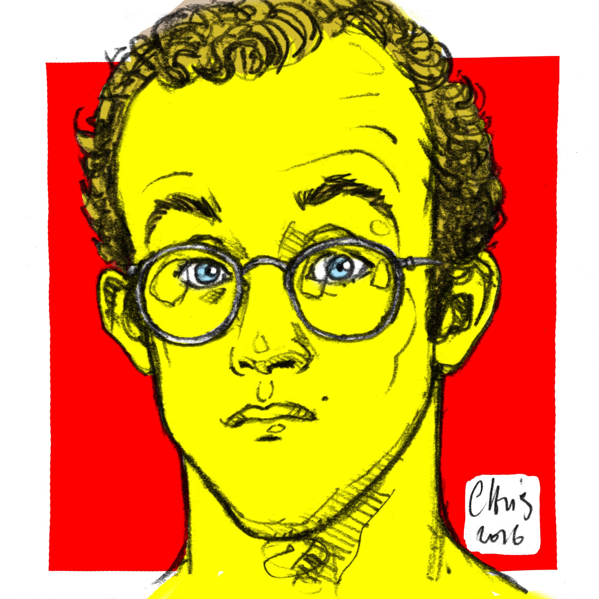 keith-haring-portrait-christophe-lardot