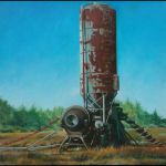 Cement silo par Barry MITCHELL