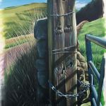 Gatepost par Barry MITCHELL