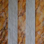 Trompe-l'oeil de marbre Pierre Maigne