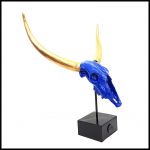 PoP Skull - Sculpture by T\'M