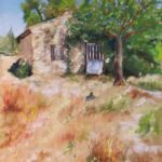Cabane dans les vignes.  Villes sur Auzon 84 par Luc LAURENT