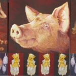 Vanité 2 (ou \"Consommation\" ) par Alain JOUVE