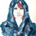 femme à capuche 1