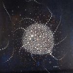 Cosmos 1 80x80 acrylique