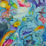 Pieuvre par Bheatrice Chanard