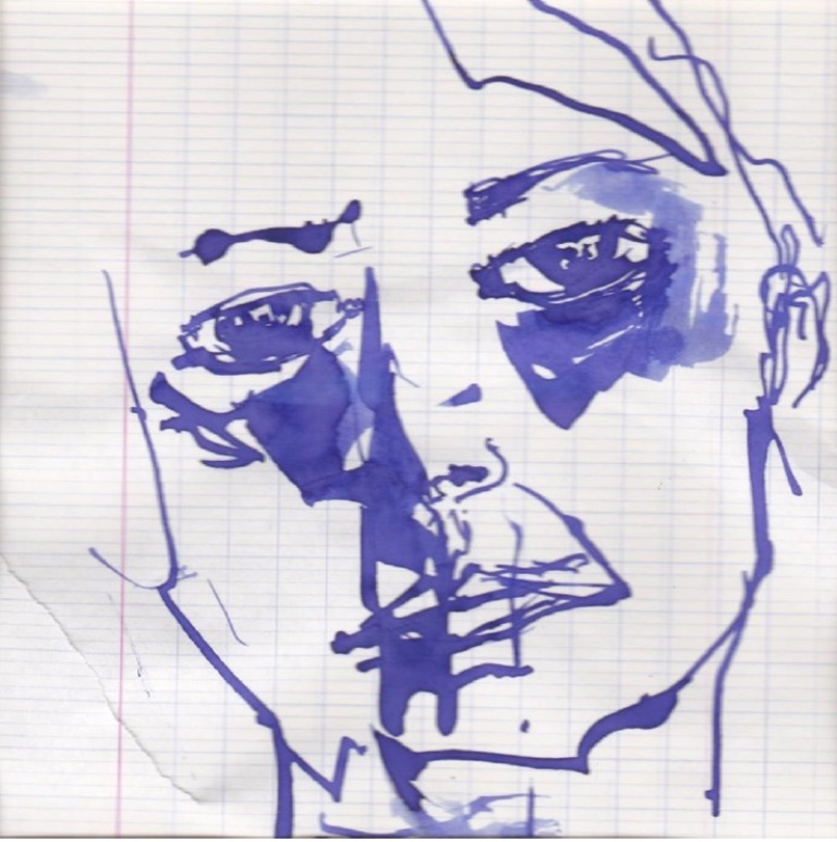 portrait-regard-de-femme-encre