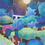 La lune et le jardin d\'Erik par marie-pierre autonne