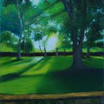 Deux arbres au château