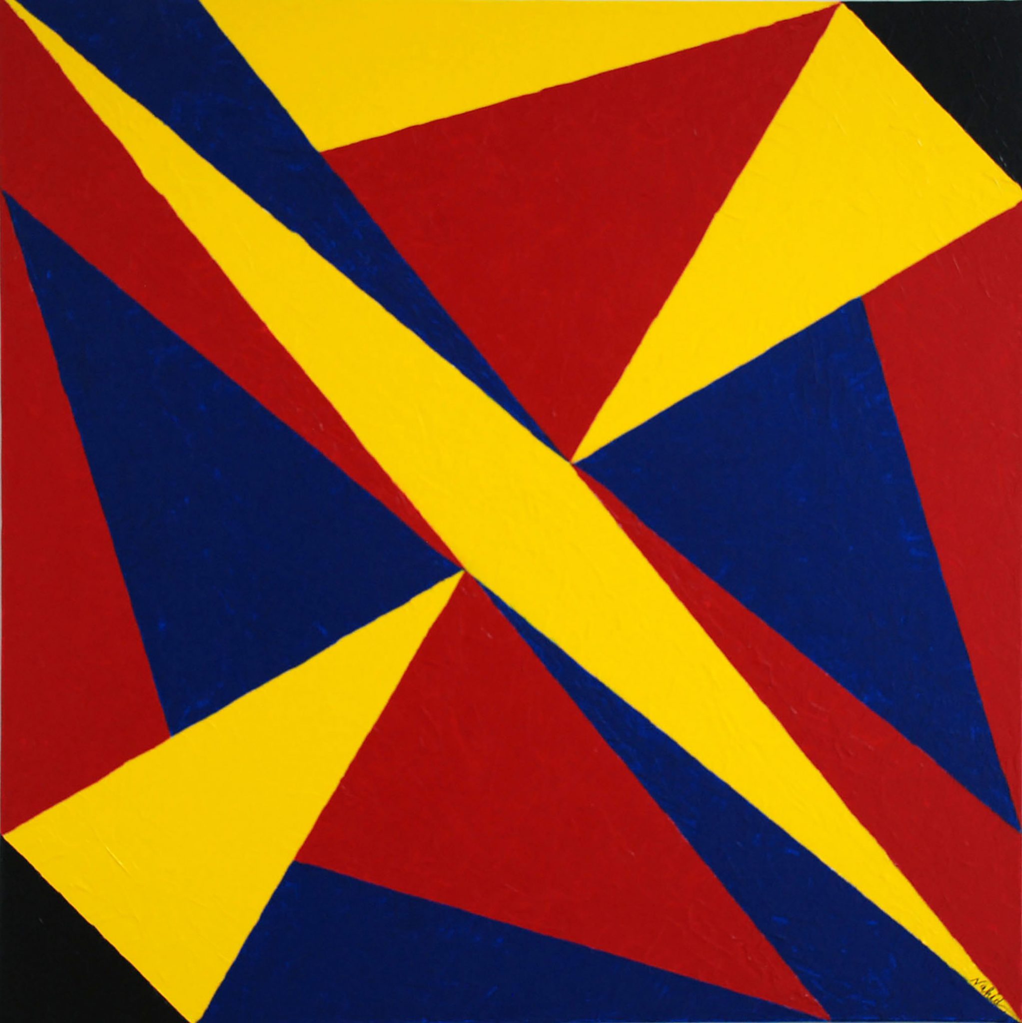 triangles-rouge-jaune-bleu-noir-composition-n6