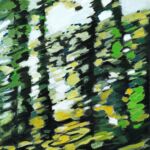 EN ROUTE 2, huile sur toile, 50x100cm