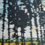 EN ROUTE 3, huile sur toile, 80x120cm
