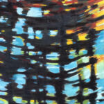 EN ROUTE 6, huile sur toile, 50x100cm