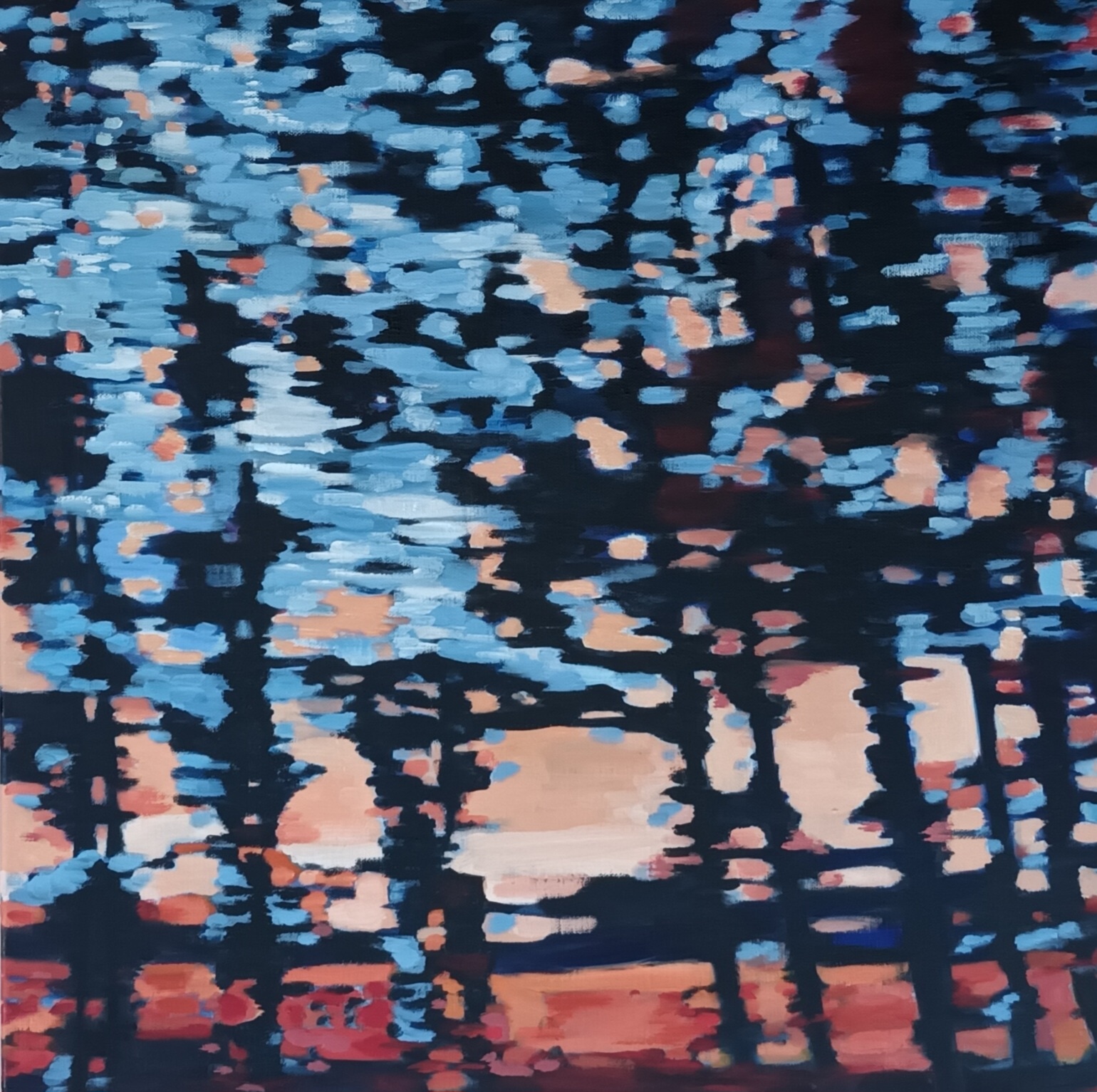 je-vois-rose-huile-sur-toile-60x60cm