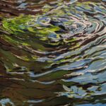 WATER 4, huile sur bois, 60x80cm
