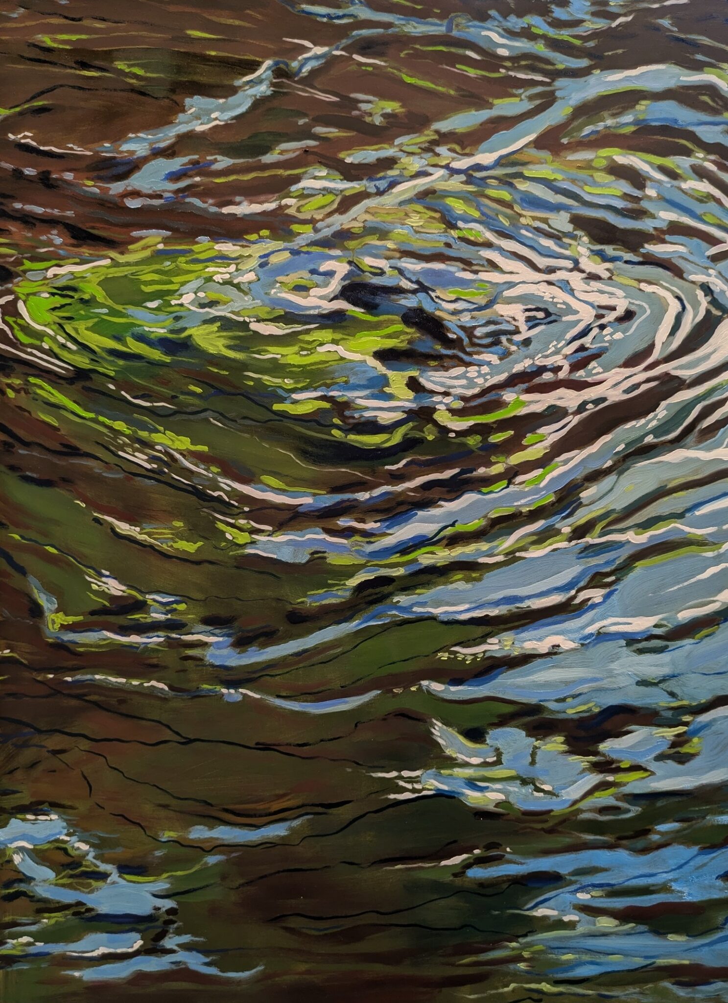 water-4-huile-sur-bois-60x80cm