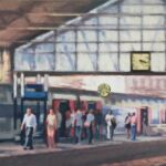 Arrivée Gare Saint-Lazare par Lionel Tréboit