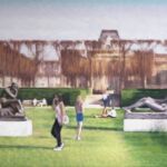 Chassé-croisé, Jardin des Tuileries par Lionel Tréboit